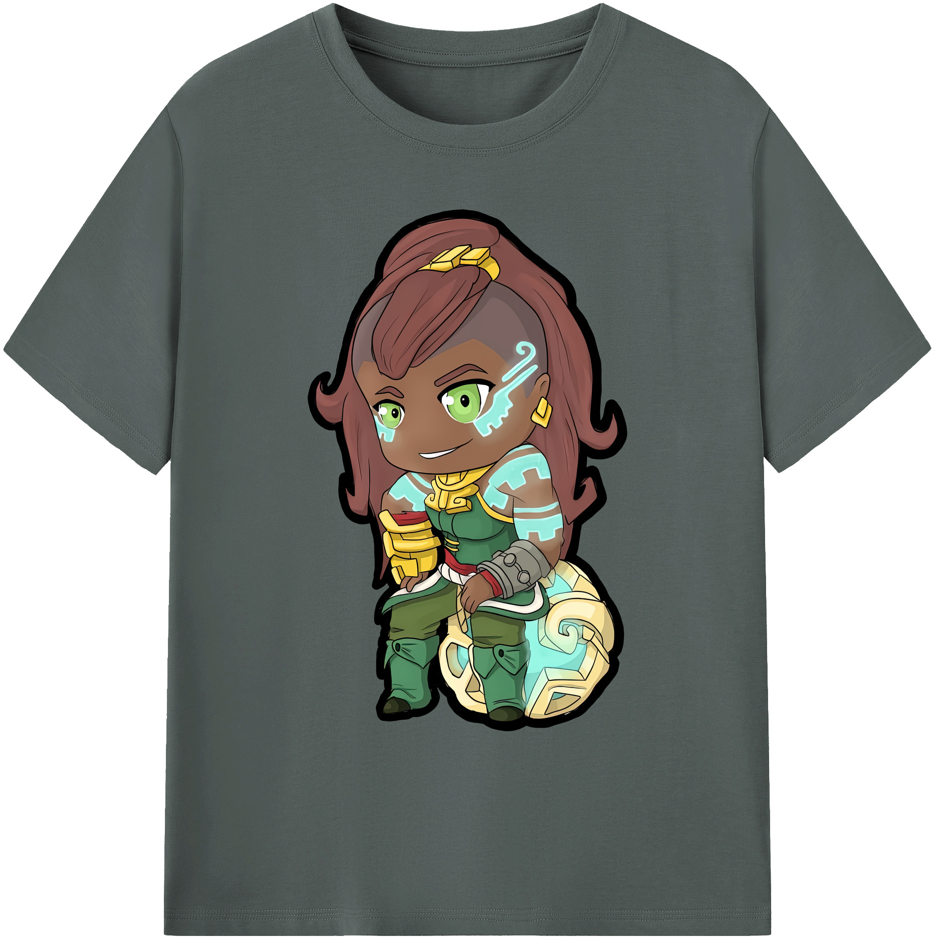 （画像用） リーグ・オブ・レジェンド League of Legends LOL 綿100％ メンズ半袖Tシャツ｜肌触りやわらか＆通気性